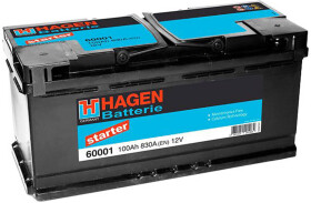 Аккумулятор HAGEN 6 CT-100-R Starter 600001