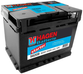 Акумулятор HAGEN 6 CT-62-L Starter 56209