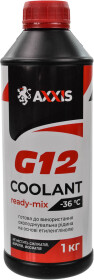 Готовий антифриз Axxis Coolant Ready-Mix G12 червоний -36 °C