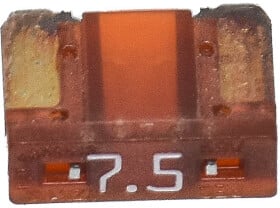 Предохранитель автомобильный MTA Mini Low Profile 0700250 FL mini 7,5A