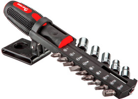 Отвертка с набором бит Top Tools 39D198