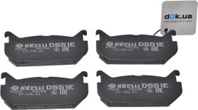 Тормозные колодки DAfmi D551E