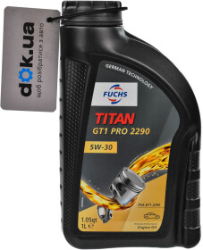 Моторное масло Fuchs Titan GT1 Pro 2290 5W-30 синтетическое