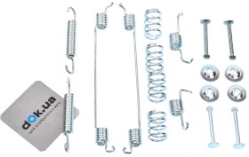 Монтажный комплект барабанных тормозных колодок ERT 310055