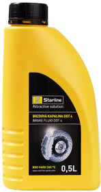 Тормозная жидкость Starline DOT 4 ABS