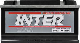 Акумулятор Inter 6 CT-100-L High Performance SMF INTER31