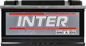 Аккумулятор Inter 6 CT-100-L High Performance SMF INTER31