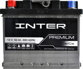 Аккумулятор Inter 6 CT-50-L Premium 4820219073673