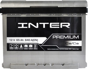 Аккумулятор Inter 6 CT-65-L Premium 4820219073710