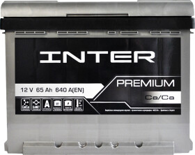 Аккумулятор Inter 6 CT-65-R Premium 4820219073703