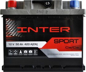 Аккумулятор Inter 6 CT-50-L Sport 4820219073901