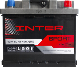 Аккумулятор Inter 6 CT-50-R Sport 4820219073895