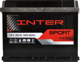 Аккумулятор Inter 6 CT-60-L Sport 4820219073925