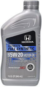 Моторное масло Honda HG Ultimate 5W-20 синтетическое