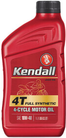 Моторное масло 4T Kendall MA 10W-40 синтетическое