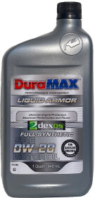 Моторное масло DuraMAX Dexos1 Gen 2 Full Synthetic 0W-20 синтетическое