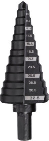 Сверло Milwaukee ступенчатое по металлу 48899332 6.5-32.5 мм