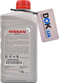 Моторное масло Nissan Motor Oil 5W-40 синтетическое