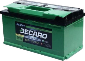 Аккумулятор DECARO 6 CT-100-R Profi 61000pro