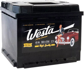 Аккумулятор Westa 6 CT-60-R WPP600