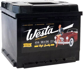 Аккумулятор Westa 6 CT-60-R WST600