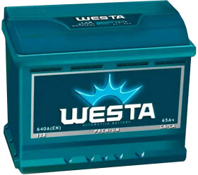 Аккумулятор Westa 6 CT-65-R Premium WPR650
