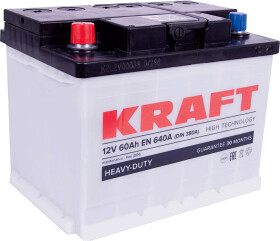 Акумулятор KRAFT 6 CT-60-L Heavy-Duty 76320