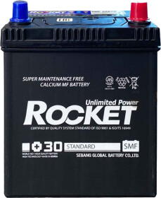 Аккумулятор Rocket 6 CT-40-R SMF42B19LS