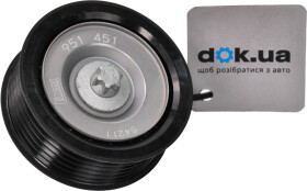 Обвідний ролик поліклинового ременя INA 532086610