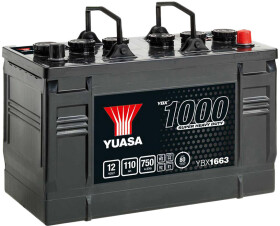 Акумулятор Yuasa 6 CT-110-R YBX 1000 Super Heavy Duty YBX1663