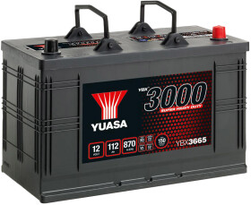 Акумулятор Yuasa 6 CT-112-R YBX 3000 Super Heavy Duty YBX3665