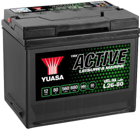 Тяговый аккумулятор Yuasa L2680 80 Ач 12 В