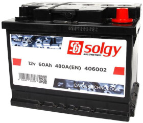 Аккумулятор Solgy 6 CT-60-R 406002