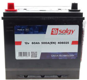 Акумулятор Solgy 6 CT-60-L 406025