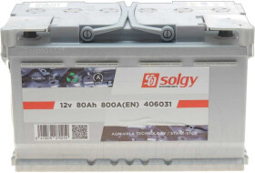 Аккумулятор Solgy 6 CT-80-R 406031