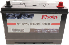 Аккумулятор Solgy 6 CT-100-R 406028