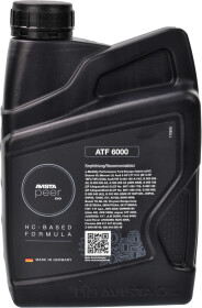 Трансмиссионное масло AVISTA Peer EVO ATF 6000
