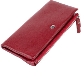 Клатч ST Leather 19311 без логотипа авто бордовый
