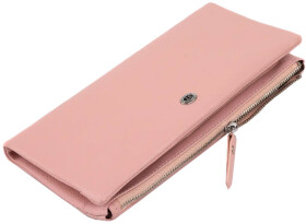 Клатч ST Leather 19313 без логотипа авто розовый