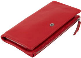 Клатч ST Leather 19315 без логотипа авто красный