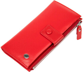 Клатч ST Leather 19374 без логотипа авто красный