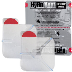 Окклюзионная наклейка North American Rescue HyFin Vent НФ-00001438