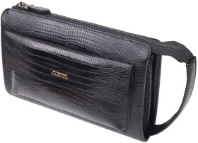 Клатч Canpellini 21563 без логотипа авто черный