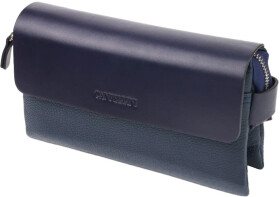 Клатч Canpellini 21565 без логотипа авто колір синій
