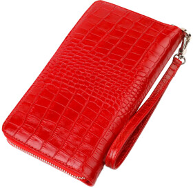 Клатч Canpellini 21920 без логотипа авто колір червоний