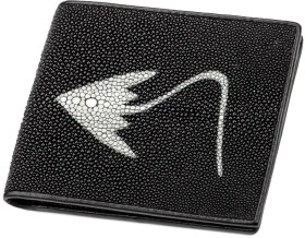 Портмоне-органайзер Stingray Leather 18066 без логотипа авто черный