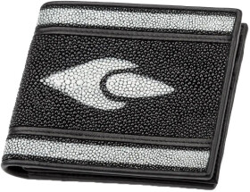 Портмоне-органайзер Stingray Leather 18068 без логотипа авто черный