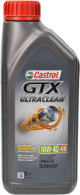 Моторное масло Castrol GTX Ultraclean A3/B4 10W-40 полусинтетическое