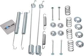 Монтажный комплект барабанных тормозных колодок Delphi LY1354