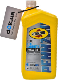 Моторное масло Pennzoil Euro L 5W-30 синтетическое